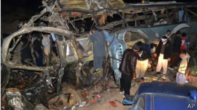 گزشتہ منگل کو ایران سے آنے والے زائرین کی بس پر مستونگ کے علاقے میں بم حملے میں 25 سے زائد افراد ہلاک اور متعدد زخمی ہوئے تھے