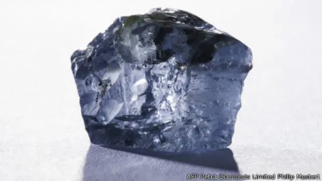 Diamante azul