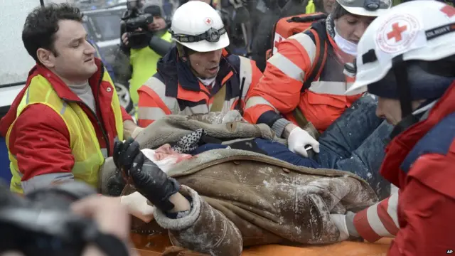 ان مظاہروں میں سینکڑوں افراد زخمی ہوئے ہیں۔ تاہم پرتشدد کارروائیوں کا الزام کم جانے پہچانے ’رائٹ سیکٹر‘ نامی گروپ پر دیا جا رہا ہے۔ 