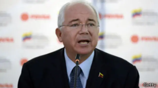 El vicepresidente del Área Económica, Rafael Ramírez