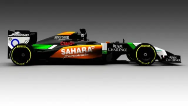 फोर्स इंडिया की 2014 सीज़न के लिए फॉर्मूला वन कार