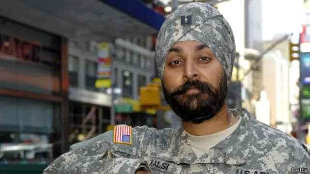 Сикх в американской армии