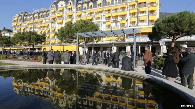 瑞士蒙特勒会场（22/1/2014）