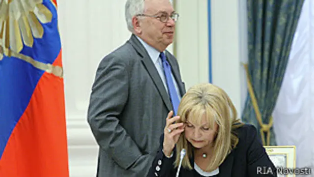 Элла Памфилова и Владимир Лукин