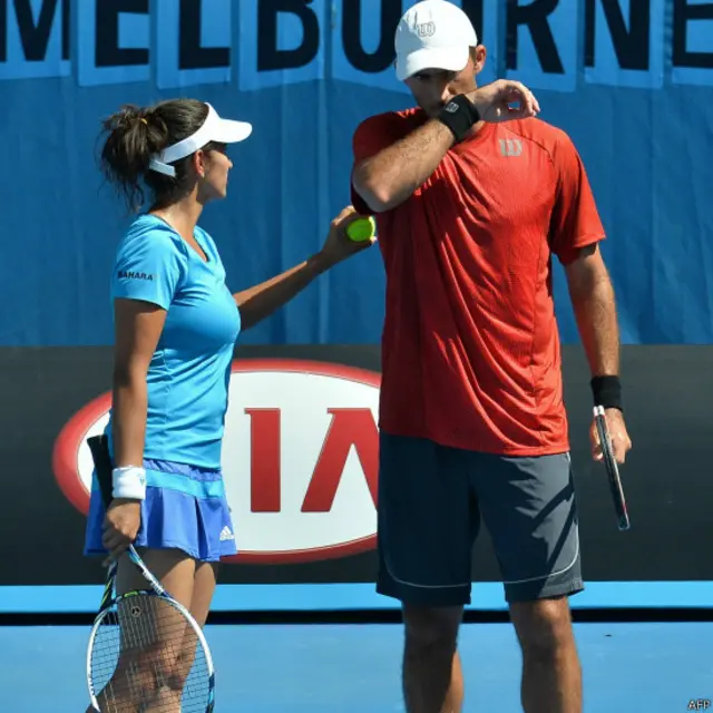 ثانیہ مرزا کا ہوریا ٹکاؤ کے ہمراہ یہ تیسرا گرینڈ سلیم ٹینس مقابلہ ہے۔