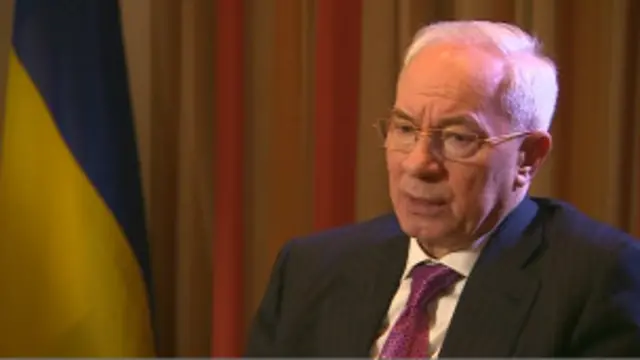 Primer ministro, Mykola Azarov