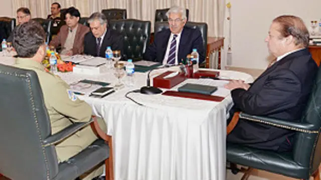 وزیر اعظم کو سکیورٹی کی صورت حال پر بریفنگ دی گئی