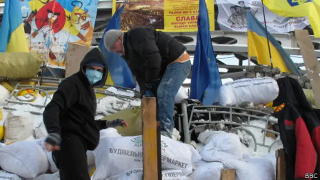 Баррикада на Майдане