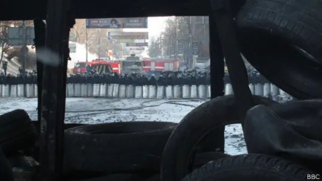 Столкновения в Киеве