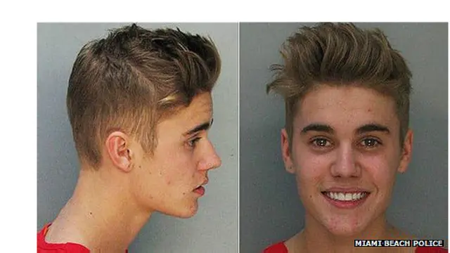 پلیس ساحلی میامی عکسهایی از پس از بازداشت جاستین بیبر را منتشر کرده است