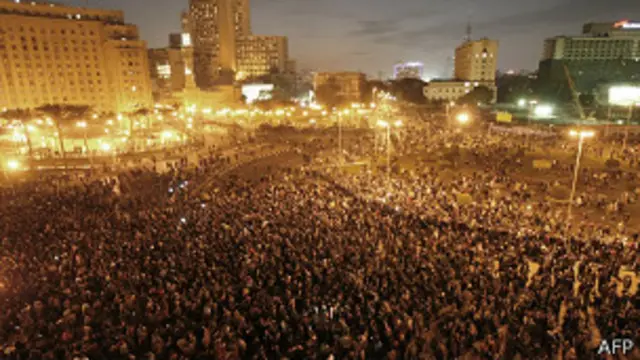 Протесты на площади Тахрир 25 января 2011 года