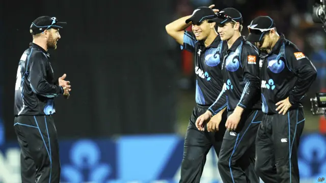 न्यूज़ीलैंड की टीम