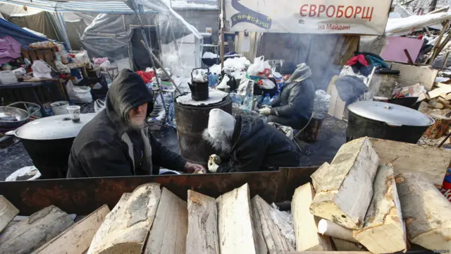 Утро на Майдане