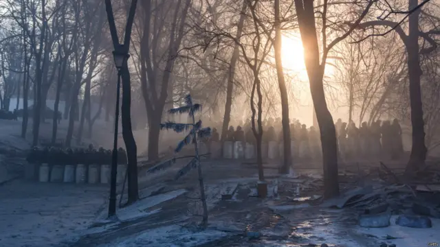 Утро на Майдане