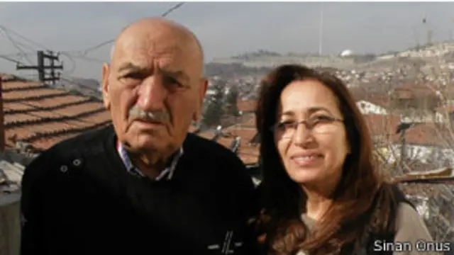 İbrahim Elguş ve kızı Gülizar