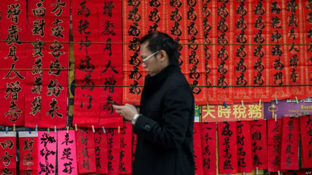 Kaligrafi di Hong Kong