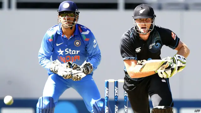 न्यूज़ीलैंड और भारत के बीच मैच