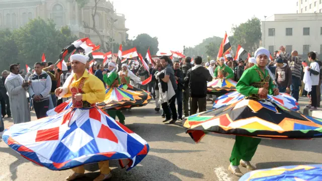 شملت احتفالات ميدان التحرير عروضًا تراثية وانتشر الأمر في عدة محافظات مصرية أقامت احتفالياتها بنفس الطريقة. 