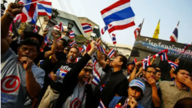 Unjuk rasa di Thailand