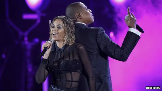 Beyonce and Jay Z