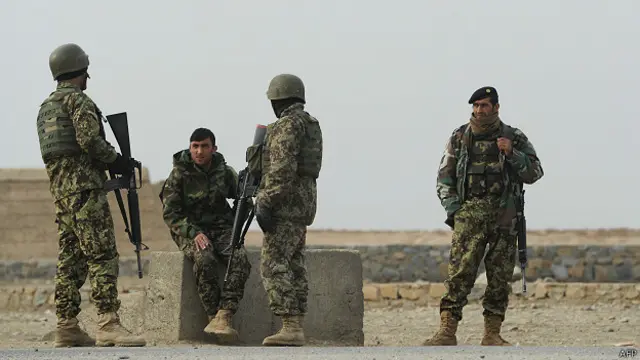 अफ़ग़ानिस्तान सेना के जवान