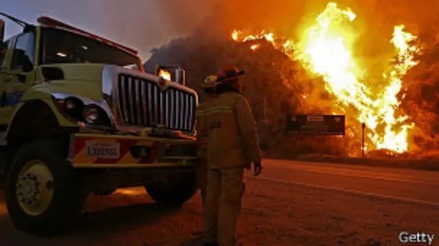 Incendio en California