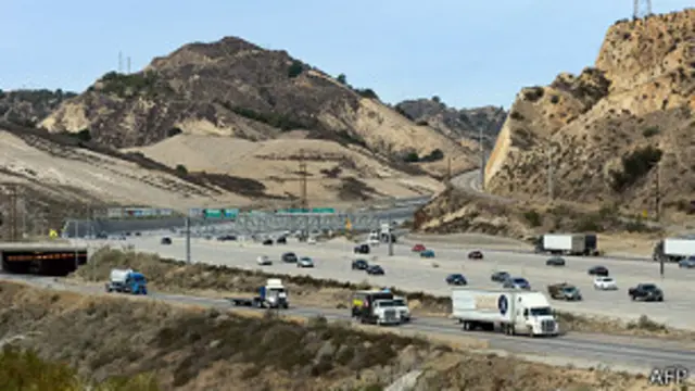 Carretera en California
