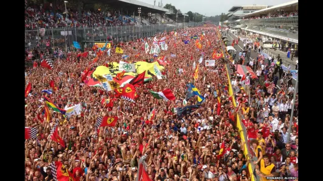 Монца. Фани. Фернандо Алонсо
