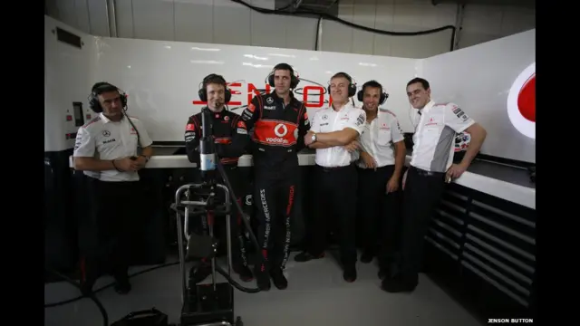 Команда Макларена. Дженсон Баттон