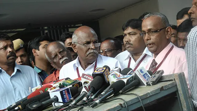 චෙන්නායි හි පැවති ඉන්දු ලංකා ධීවර සාකච්ඡා වලින් පසු 