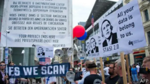 Las revelaciones de Snowden han sido motivo de manifestaciones en varios países.
