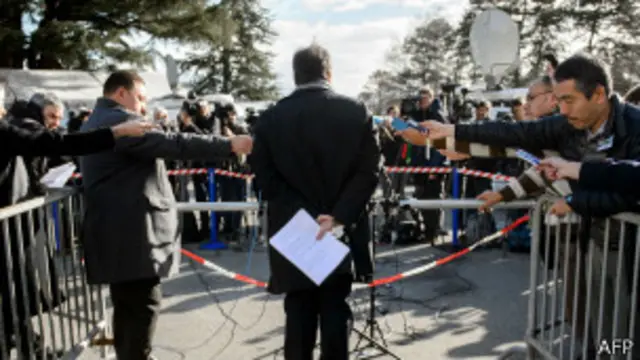 Делегат от оппозиции в Женеве