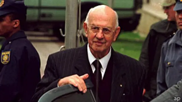 P.W. Botha, dirigente sudafricano de la era del apartheid