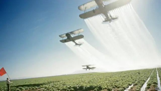 pesticide aerial spraying