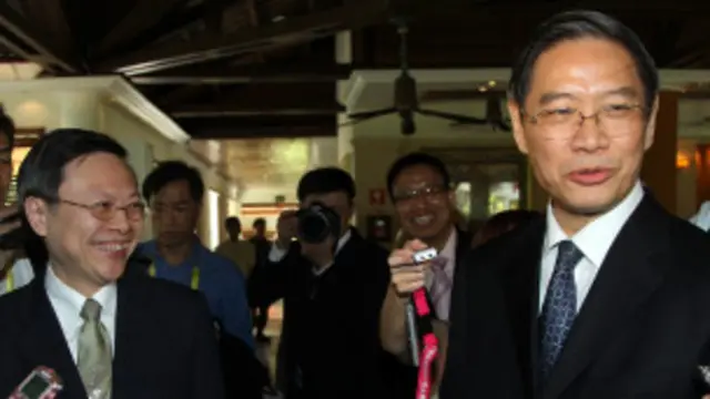 大陆国台办主任张志军25日访台