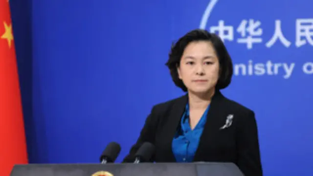 中国外交部发言人华春莹