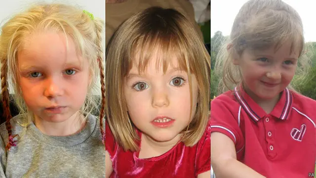 María, Madeleine y April