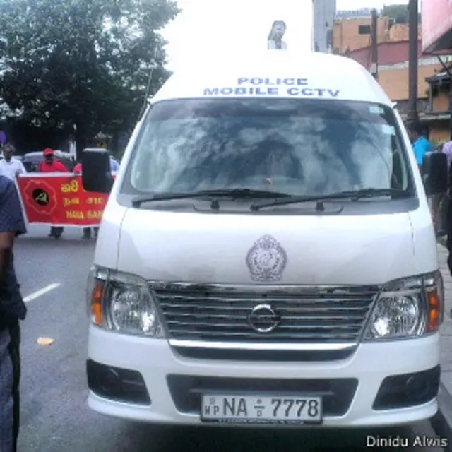 ජංගම කැමරාකරණ පොලිස් රථය