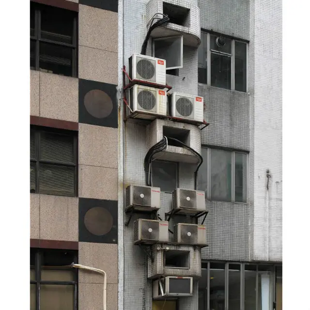 O alemão Michael Wolf documentou o gigantismo dos prédios residenciais de Hong Kong