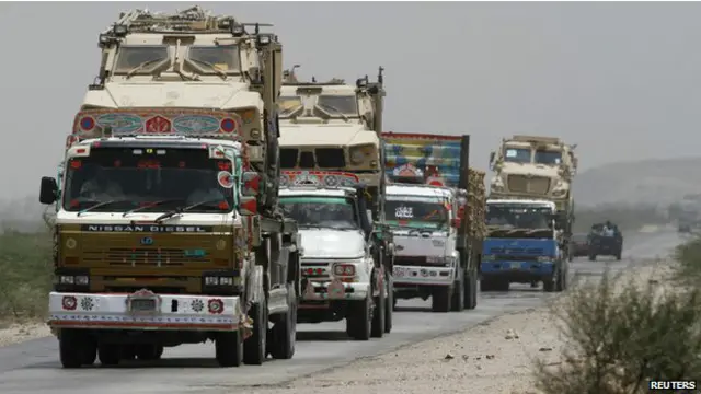 مارچ اور دسمبر کے درمیان دو لاکھ 18 ہزار گاڑیوں اور کنٹینروں کو افغانستان سے نکالا جانا ہے 