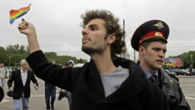 راهپیمایی همجنسگرایان در مسکو ممنوع است