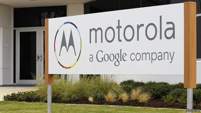 Google mới mua Motorola hồi năm 2012