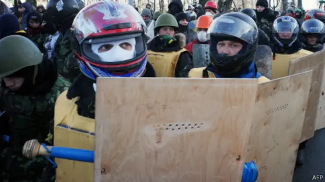 Евромайдан, охрана