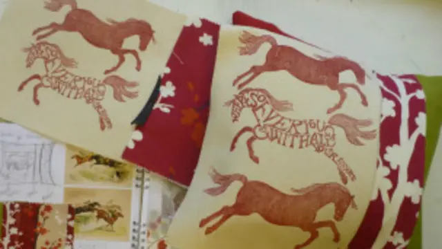 英国设计师设计的马图（图片版权pleaseshutthegate）