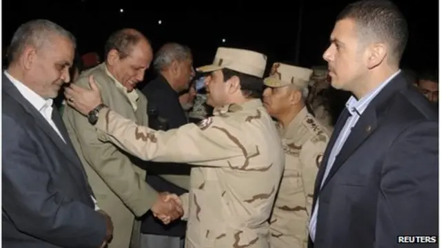 ژنرال سیسی اعلام کرده که نامزد انتخابات ریاست جمهوری خواهد شد