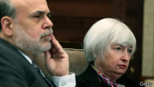 Ben Bernanke (izq.) y Janey Yellen