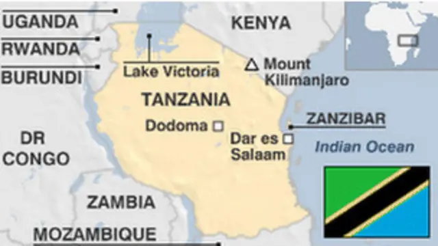 Ramani ya Tanzania