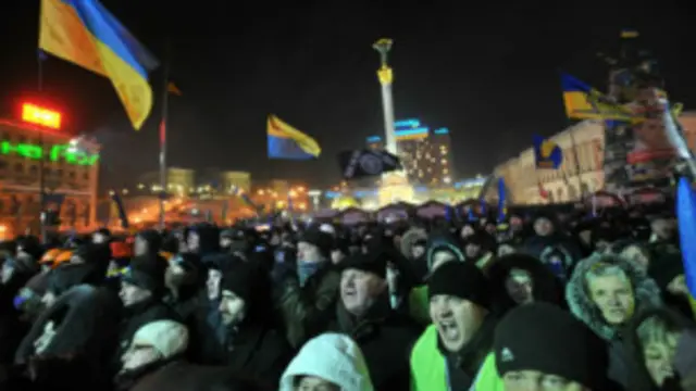 Protestas en Kiev
