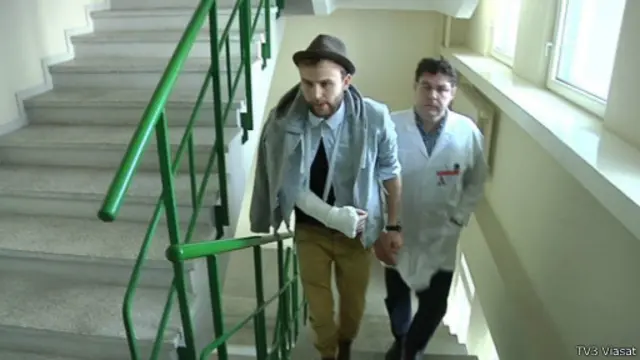 Ростислав Мельник в Вильнюсской больнице