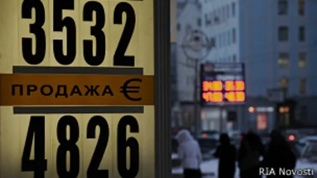 Табло курса рубля